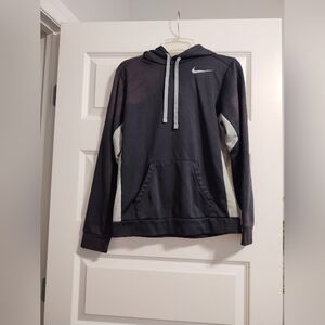 🟢3/$11 Nike Black and Gray Hoodie Unisex Size Small